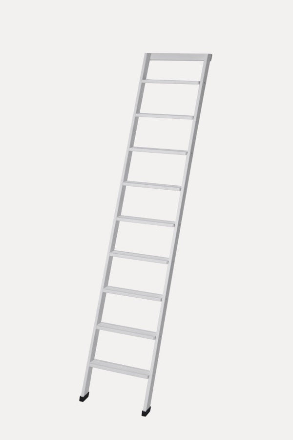 acquista Scala Appoggio in Legno 9 Gradini H225 cm Laccato Bianco