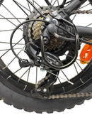 Fat-Bike Bicicletta Elettrica Pieghevole 36V a Pedalata Assistita 20"" 250W Sand 400 Nera
