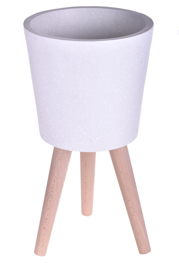 sconto Vaso con Gambe Faggio Misure 40x75 cm