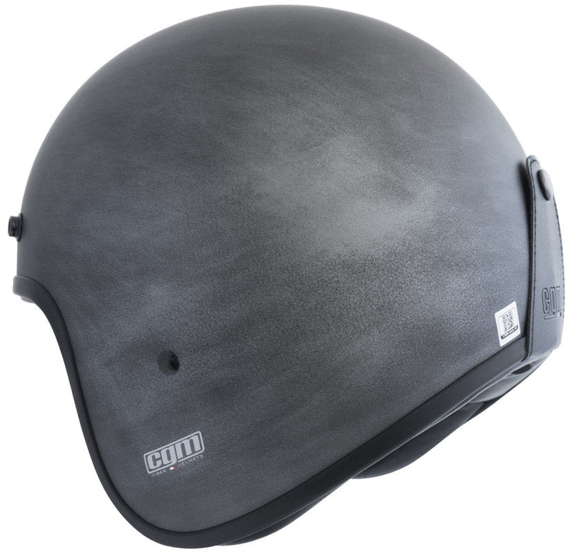Casco Jet per Scooter CGM Challenge 170W Grigio Opaco Varie Misure