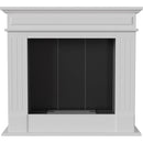 Camino a Bioetanolo da Pavimento 95x28x87 cm Flig San Diego Light Bianco