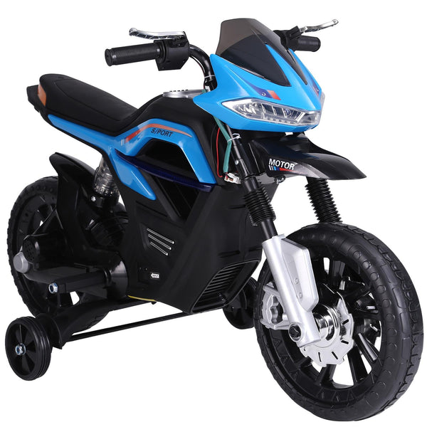 online Moto Elettrica per Bambini 6V Azzurra