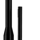 Doccia da Giardino 228x18x17,5 cm con Soffione Lavapiedi e Doccetta Sined Stintino Nero satinato