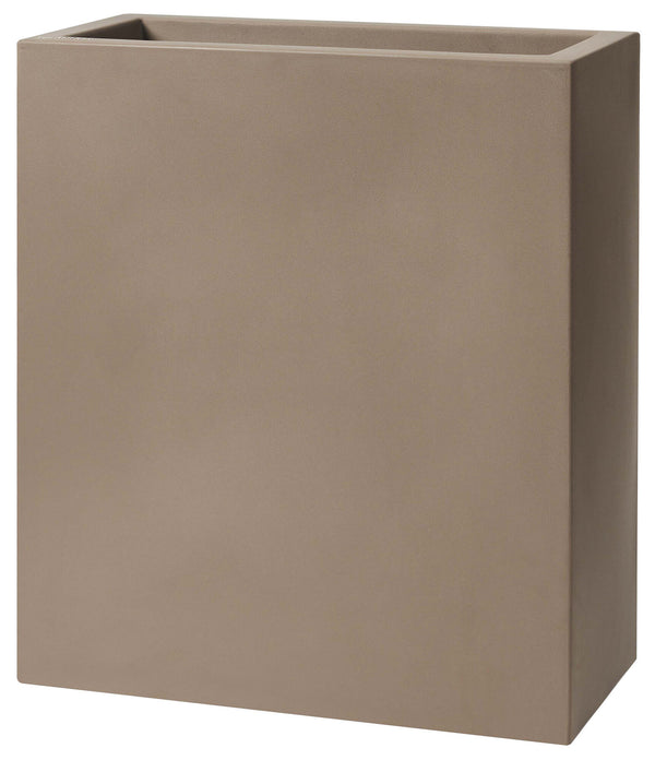 Vaso 79x39x90 cm in Polietilene Schio Tower Maxi 80 Cappuccino prezzo