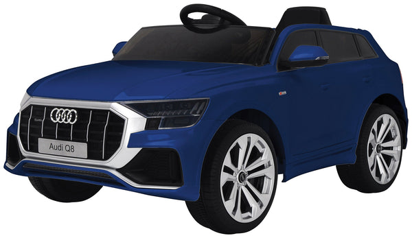 acquista Macchina Elettrica per Bambini 12V con Licenza Audi Q8 Blu