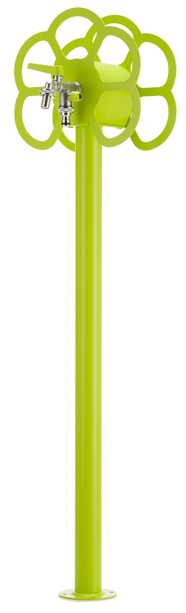 prezzo Fontana da Giardino con Rubinetto e Portatubo Integrato Belfer 42/SRF Verde Acido