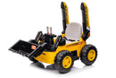 Escavatore Elettrico per Bambini 12V con Pala Scavatrice New Holland Giallo e Nero