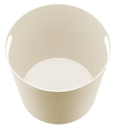 Secchiello da Terra in Alluminio Belfer 42/SCT Avorio