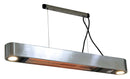 Stufa Elettrica da Soffitto per Esterno 1500W Qlima PEC3015S Silver