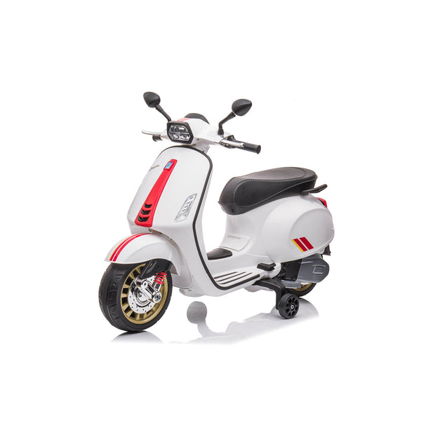 prezzo Piaggio Vespa Full Elettrica 12V per Bambini Bianca