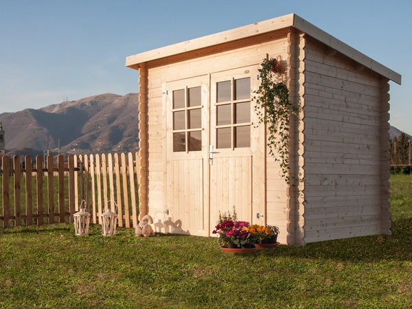 Casetta Box da Giardino Porta Utensili 248x193 cm in Legno India acquista