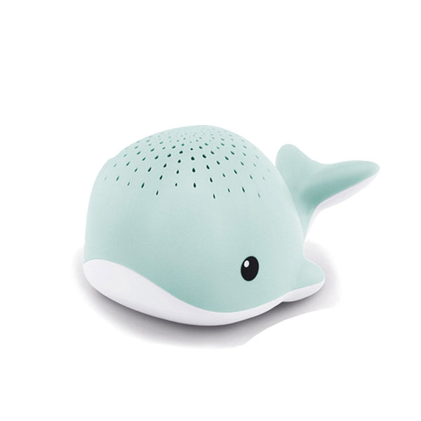 Balena Proiettore Cielo e Goccioline 9x15x8 cm in Plastica Blu/Bianco sconto