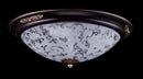 Plafoniera Ceiling & Wall in Metallo Diametrik Marrone con Oro