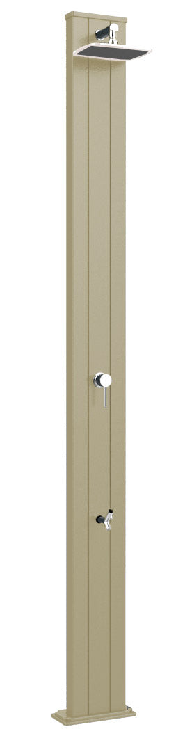 Doccia da Esterno Giardino Miscelatore e Lavapiedi Arkema Spring S Champagne Bronze acquista