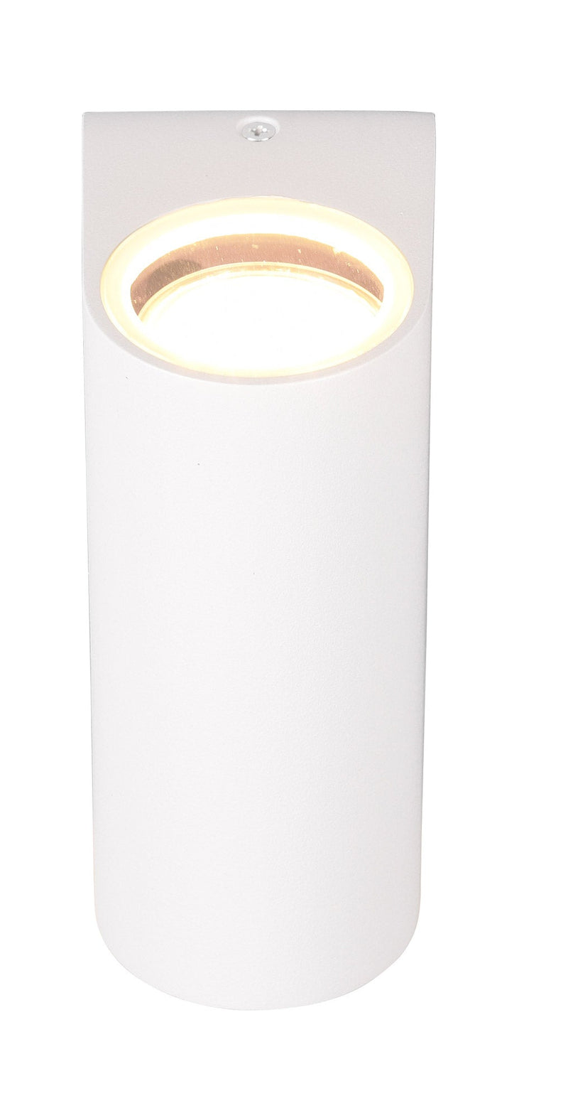 Applique da Esterno Attacco GU10 in Alluminio Pressofuso Bianco Opaco