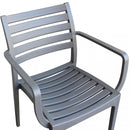 Poltrona Eveline 58,5x55,2x84 cm  in Polipropilene Taupe