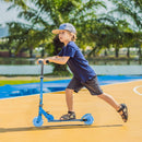 Monopattino Pieghevole per Bambini 2 Ruote Altezza Regolabile 65-78 cm Blu