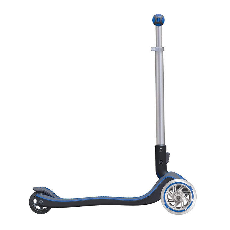 Monopattino 3 ruote Telescopico e Ripiegabile Max 50Kg Globber Elite Blu