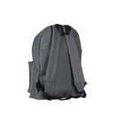 Zaino in Poliestere con Tasca Frontale e Spallacci Imbottiti Ravizzoni Madrid Grigio 