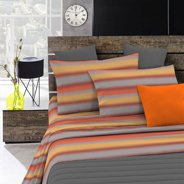 Set lenzuola stampa sopra Sotto e Federe Sfumato acquista