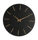 Orologio da Parete  Ø40x5 cm in Legno TimeLine Nero