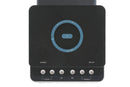 Altoparlante Speaker a Torretta 120W Wireless con Radio in Tessuto Kooper Techno Nero