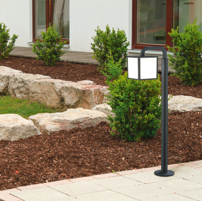 Palo da Esterno a LED in Pressofusione di alluminio Antracite