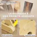 Gioco per Bambini 5 in 1 Corda Arrampicata Scivolo Sacchi e Triangolo Montessori     