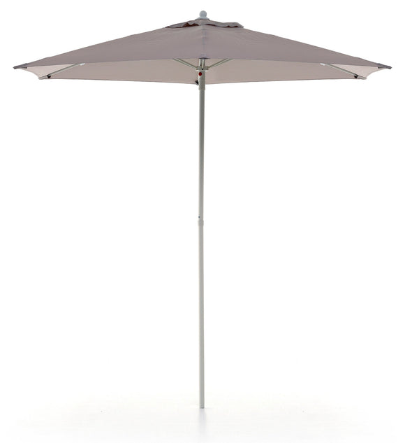 prezzo Ombrellone da Giardino Ø2,4 m Palo Ø32 mm in Ferro Telo in Poliestere Garden Grigio