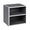 Cubo con Mensola Composite in Legno Grigio