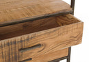Libreria 4 Ripiani 4 Cassetti 145x35x190h cm Elmer 