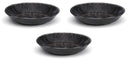 Set 3 Insalatiere Ø27,5 cm in Gres Kaleidos Sirius Nere