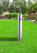 Fontana Lavapiedi da Giardino con Rubinetto Temporizzato Arkema Jolly Verde