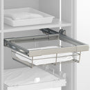 Kit Cassetto Metallico con Guide Regolabile Modulo di 600 mm Acciaio e Alluminio Grigio Emuca