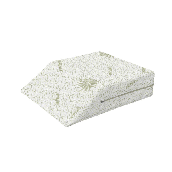 Cuscino Riposa Gambe Aloe Vera in Memory Foam Bianco online