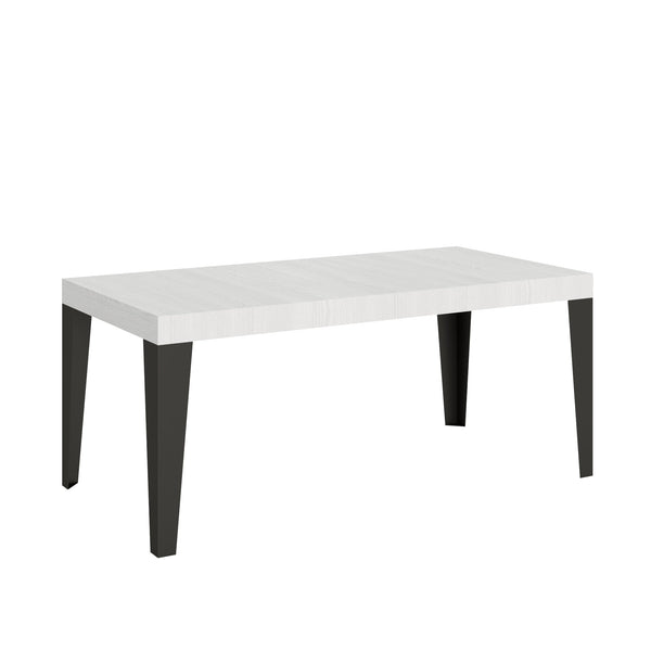 Tavolo Allungabile 180-440x90x77 cm Flame Bianco Frassino sconto