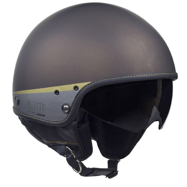 online Casco Demi-Jet per Scooter CGM Granada 105G Marone Opaco Varie Misure