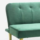 Divano Letto Clic Clac 180x81x77 cm in Tessuto Verde