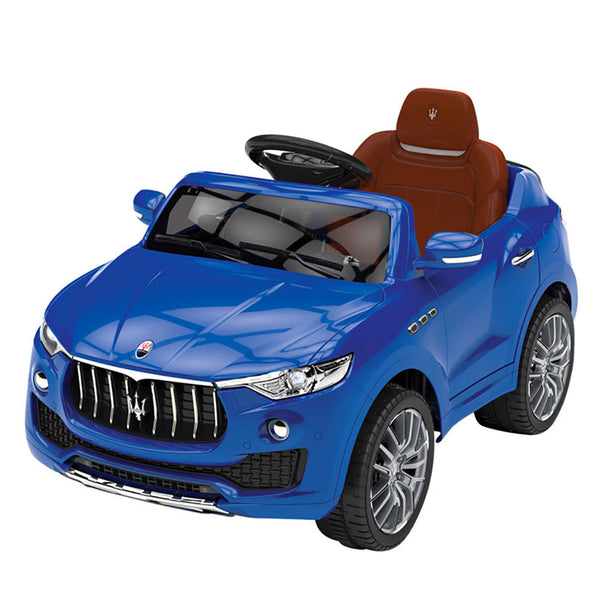 sconto Macchina Elettrica per Bambini 12V con Licenza Maserati Levante Blu