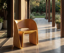 Poltrona Sand Senape 65x57,5x76 cm in Polietilene Senape      