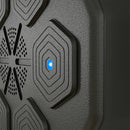 Macchina da Boxe a Parete 40x40x7,5 cm Punch Boxe con Connessione Bluetooth e Luci in PE e PU Nero      