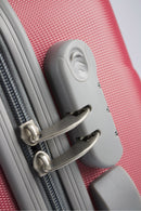 Trolley Valigia Bagaglio a Mano Rigida in ABS 4 Ruote Soriani Rossa