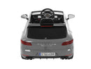 Macchina Elettrica Suv per Bambini 12V con Licenza Porsche Macan Silver