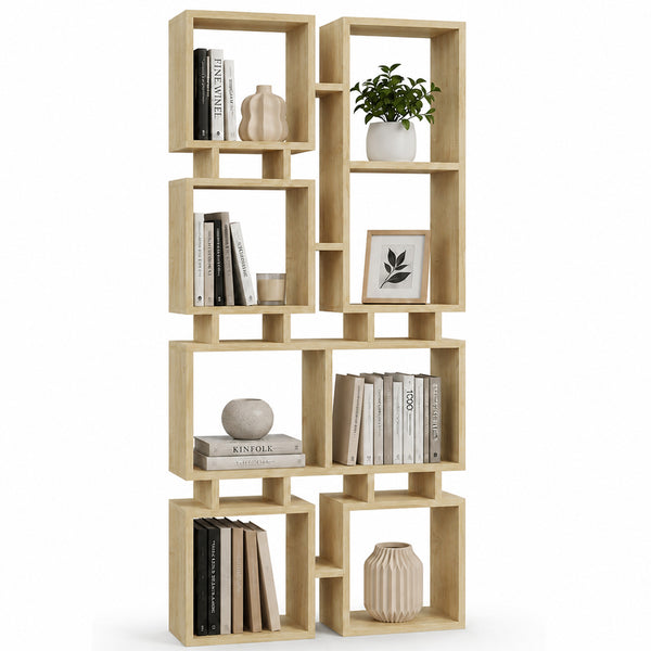Libreria Moderna 79x24x166,5 cm Scaffalatura 4 Ripiani Quercia prezzo