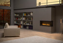 Camino a Bioetanolo da Incasso 120x45 cm  Corner 1200 Right Nero