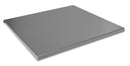 Tagliere Spianatoia per Alimenti 60x55 cm in Acciaio Inox Alimentare Lisa Luxury Plan