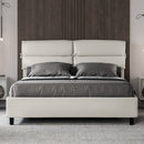 Letto Matrimoniale Nandy Bianco Varie Misure