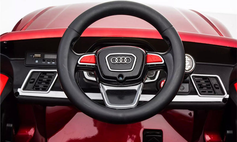Macchina Elettrica per Bambini 12V con Licenza Audi Q5 Rossa
