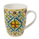 Set 4 Tazze Ø8,3x10,1 cm in Bone China VdE Tivoli 1996 Costiera