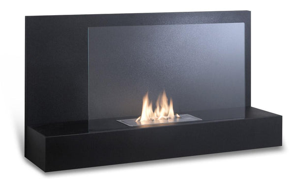 Camino a Bioetanolo da Parete 90x26x50 cm Nero acquista